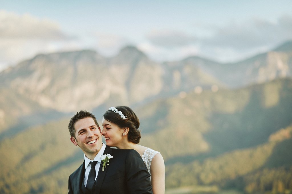 Ślubna fotografia - Sesja plenerowa w Tatrach	