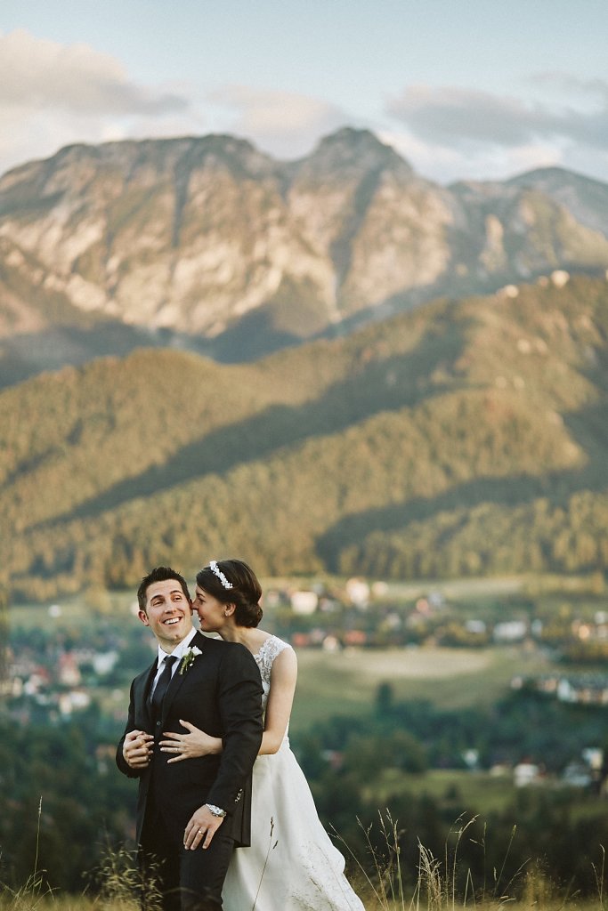 Fotografie ze ślubu - Sesja plenerowa w Tatrach	