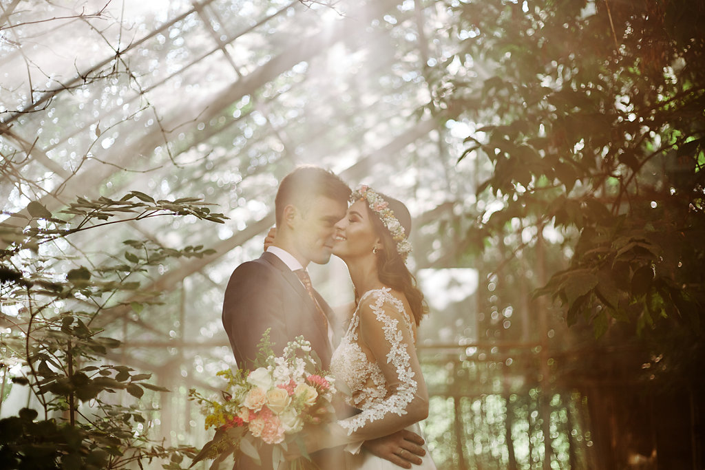 Fotografie ze ślubu - Jesienią w słońcu, w stylu boho	